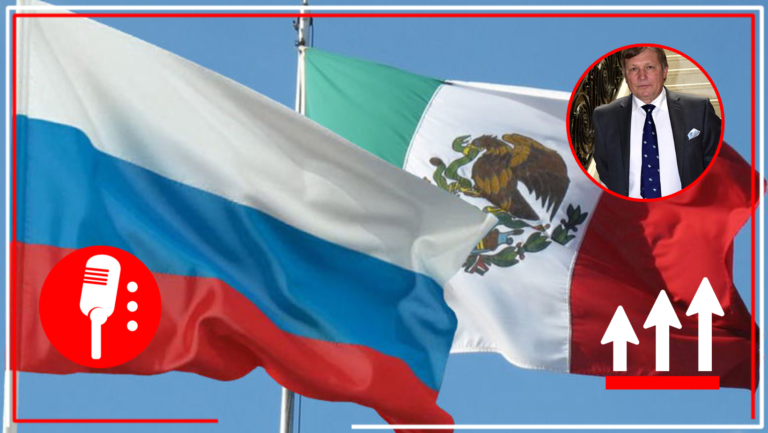 El embajador ruso, Víktor Koronelli, aseguró que el comercio entre Rusia y México sigue creciendo en 2022