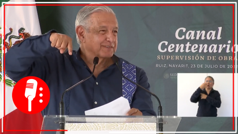 “Vamos a defender nuestros derechos”: Andrés Manuel López Obrador, reiteró que México no es colonia de nadie, sino un país independiente.