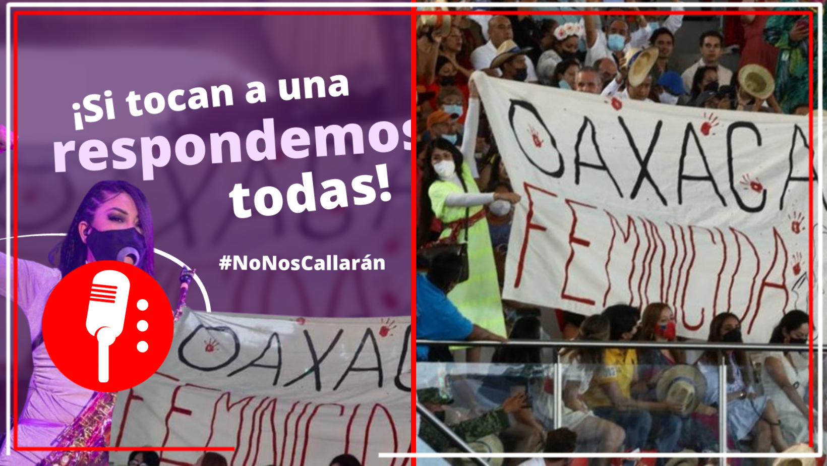 Colectivas feministas, sociedad civil y organizaciones expresan su respaldo a la saxofonista María Elena Ríos; exigen justicia al gobierno de Oaxaca encabezado por Alejandro Murat