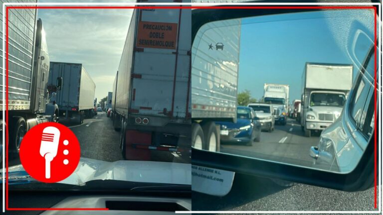 Transportistas denuncian que retenes en Veracruz generan retrasos de hasta 4 horas en las cadenas de distribución