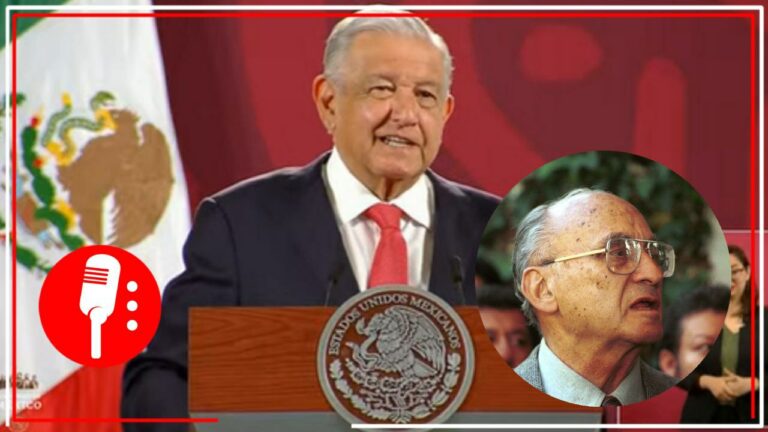 AMLO critica al “conservadurismo rancio” por compararlo con Luis Echeverría; explica que las condolencias que mandó fue por un asunto institucional