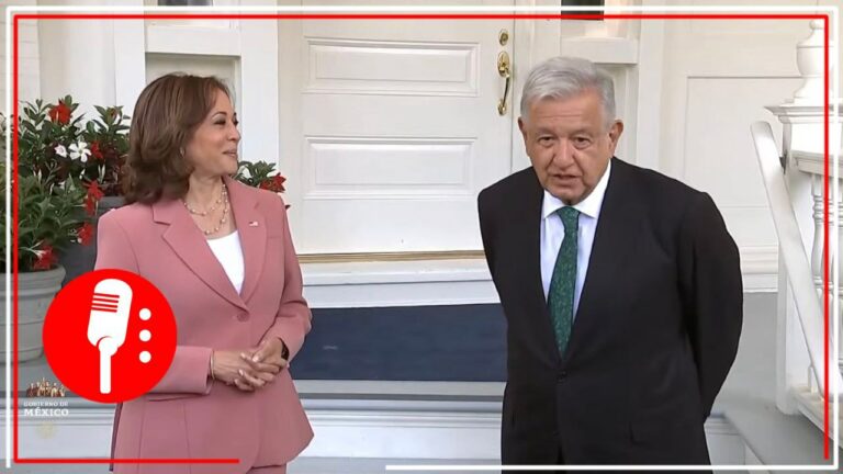 AMLO comienza su agenda de trabajo en Washington: se reúne con la Vicepresidenta Kamala Harris