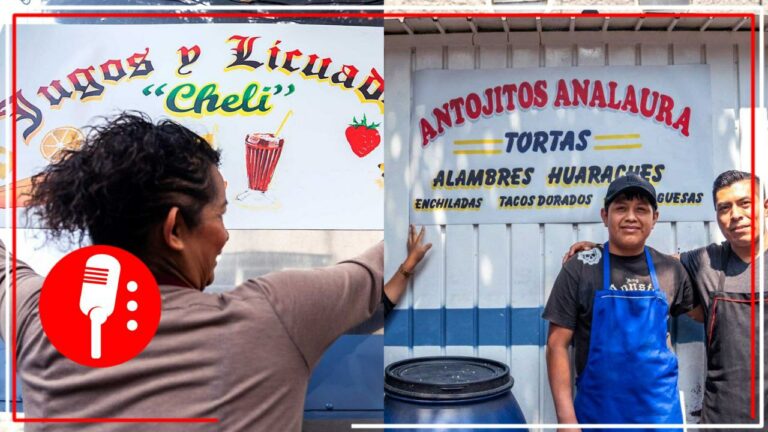 Diseñadores gráficos crean rótulos removibles, tras embestida de Sandra Cuevas contra el arte popular de la Cuauhtémoc