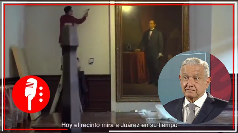Con motivo del 150 aniversario luctuoso de Benito Juárez, AMLO anuncia reapertura del espacio dedicado al Benemérito de las Américas en Palacio Nacional