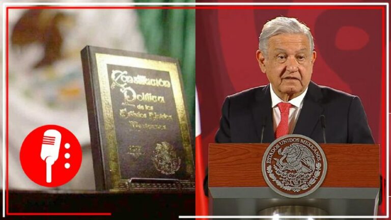 AMLO acusa que en el periodo neoliberal no se aprobó ni una sola Reforma Constitucional en apoyo del pueblo