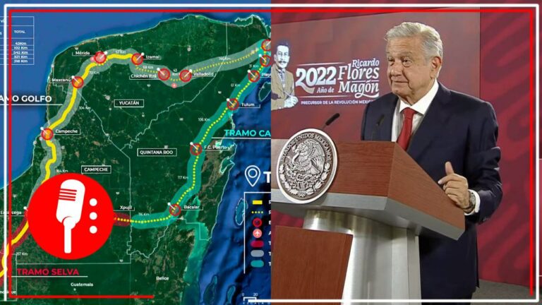 AMLO dedicará el fin de semana a la supervisión del Tren Maya; igualmente visitara Quintana Roo para verificar construcción de proyectos