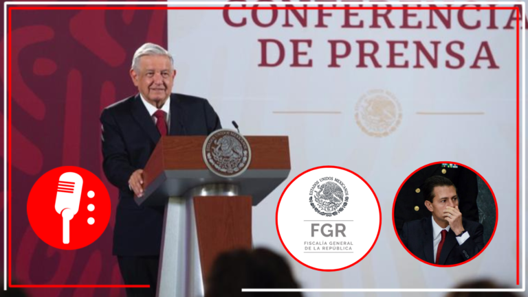 Andrés Manuel López Obrador aclara que hay por lo menos tres carpetas de investigación en contra de Enrique Peña Nieto; FGR determinará si solicita regreso de expresidente
