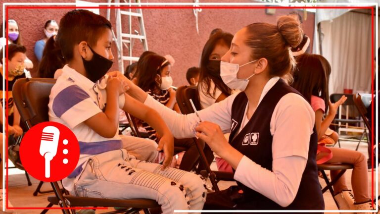 Inicia jornada de vacunación contra COVID-19 para niños de 7 años en la alcaldía de Tláhuac
