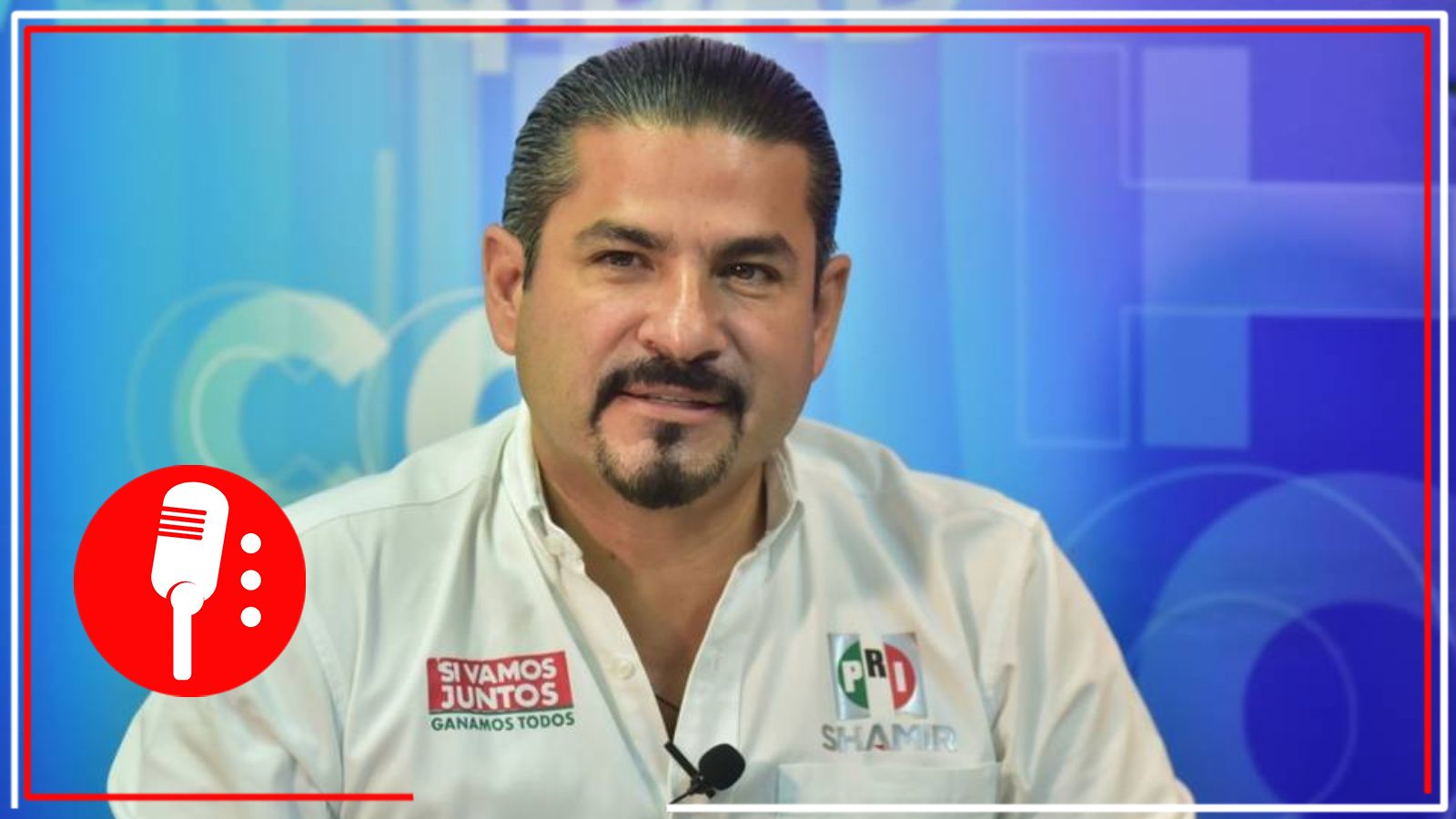 Diputado Shamir Fernández renuncia al PRI por inconformidades con Alito Moreno