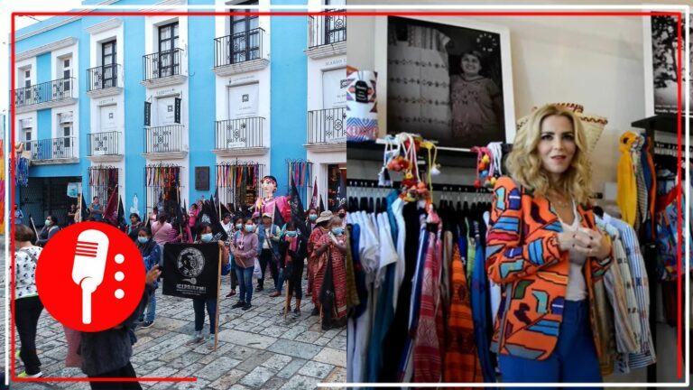Señalan artesanos de Oaxaca a Ivette Morán de apropiación cultural