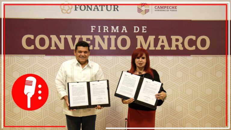 Firman Fonatur y Campeche convenio de colaboración para desarrollo del Tren Maya