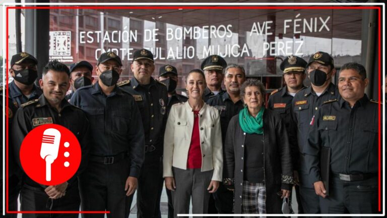 Destinarán 115 MDP a bomberos para uniformes y equipamiento, revela Claudia Sheinbaum