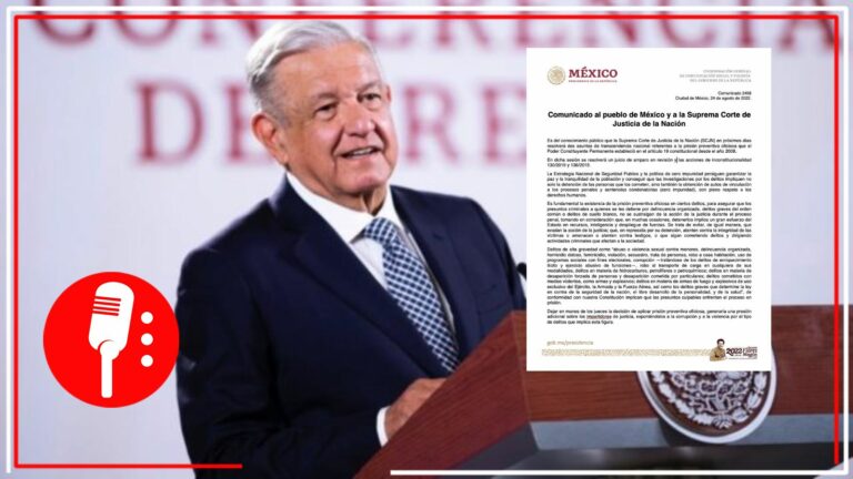 Gobierno pide a SCJN mantener prisión preventiva oficiosa