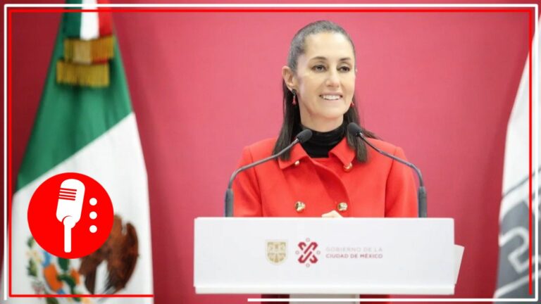 Claudia Sheinbaum describe a AMLO modus operandi de Cártel Inmobiliario de Benito Juárez