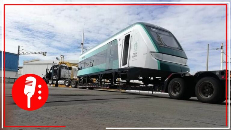 Sale primera cabina del Tren Maya de las Instalaciones de Alstom – Bomaider para pruebas de rodamiento