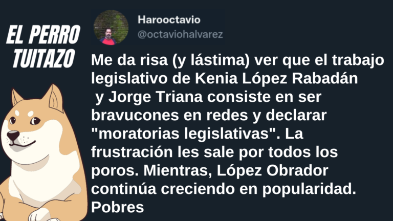 El Perro Tuitazo: a la derecha, la frustración le sale por los poros