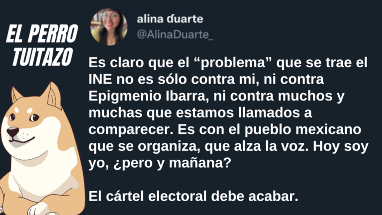 El Perro Tuitazo: El cártel electoral debe acabar