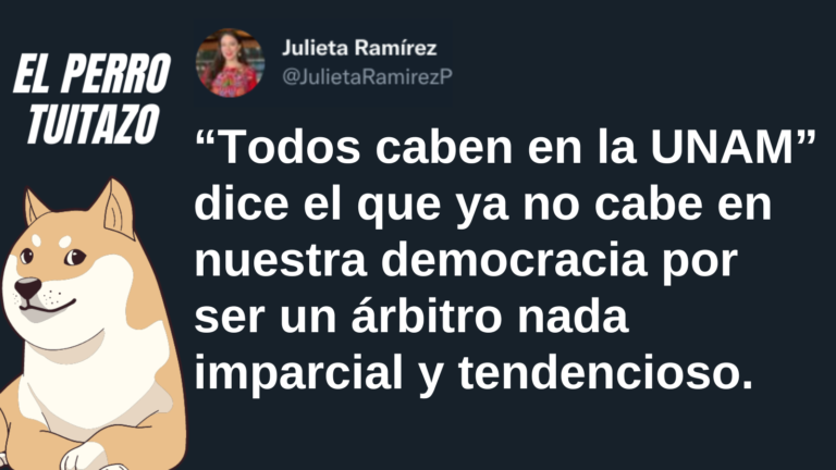 El Perro Tuitazo: Córdova, no cabe ni en la UNAM ni en el INE