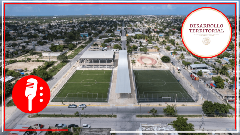 Con una inversión de más de 140 mdp, la Sedatu concluyó a cuatro obras de infraestructura en Cancún, Quintana Roo
