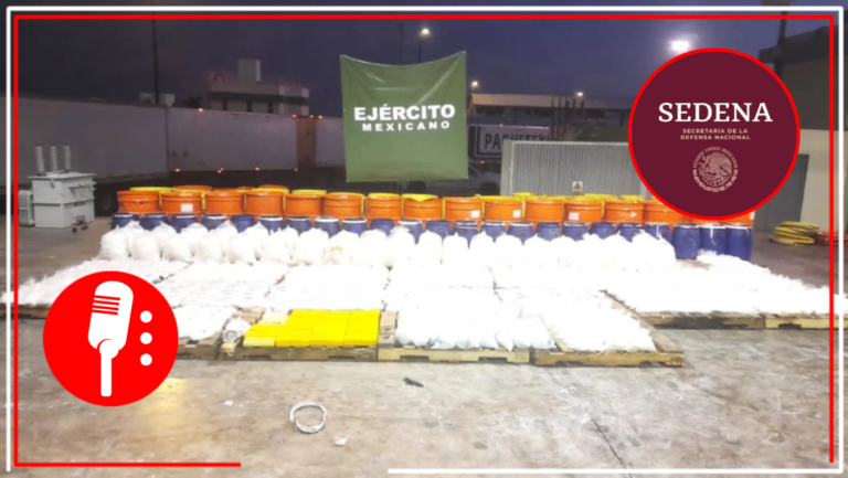 Nuevo golpe al narco: Decomisan más de 800 mil pastillas de fentanilo en Sonora