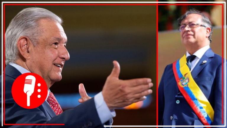 Andrés Manuel López Obrador celebra la llegada de Petro a la Presidencia de Colombia
