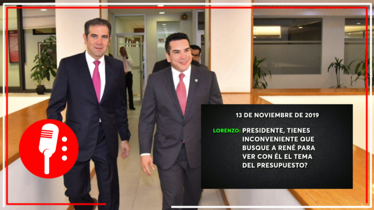 Layda Sansores exhibe conversación de Lorenzo Córdova y “Alito” Moreno hacen acuerdos entre ellos