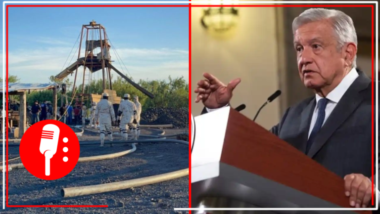 Tras el derrumbe dentro del pozo en Coahuila, Andrés Manuel López Obrador cuestionó que se entregará una concesión a lado de una mina inundada