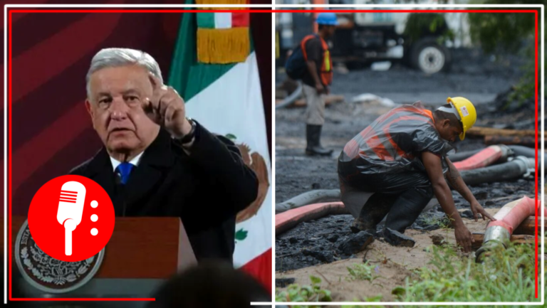 Mineros atrapados en Coahuila; López Obrador aseguró que se continuará con las labores de rescate de los trabajadores en Sabinas