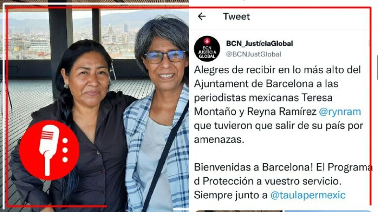 Reyna Haydee, quien fue becada por varias ONG anti AMLO y el ayuntamiento Catalán, ya se encuentra en España; asegura que salió del país tras ser &#8220;amenazada&#8221;