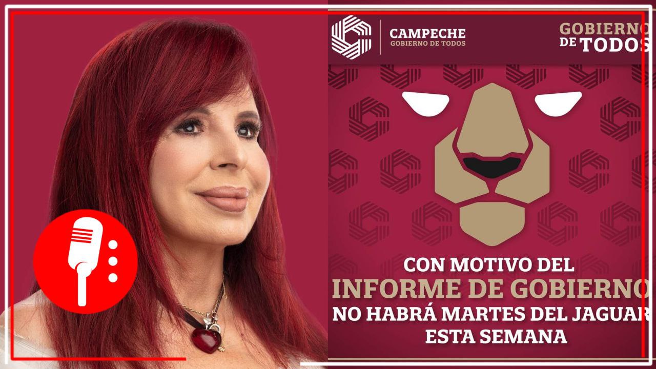 Layda Sansores señala que hoy no habrá Martes del Jaguar, pero celebra suspensión de amparo otorgado a Alito contra audios