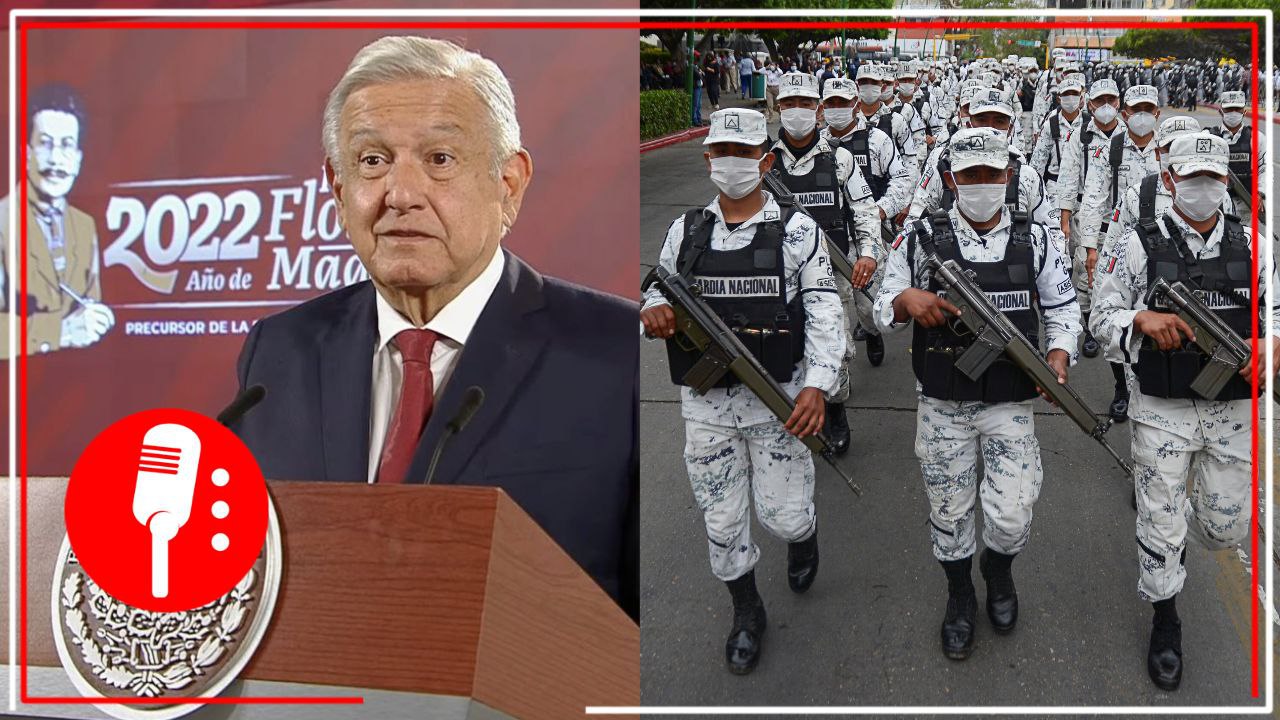 AMLO enviará acuerdo para que la Guardia Nacional pase a formar parte de la Sedena, igualmente hará reestructuración en la SSPC