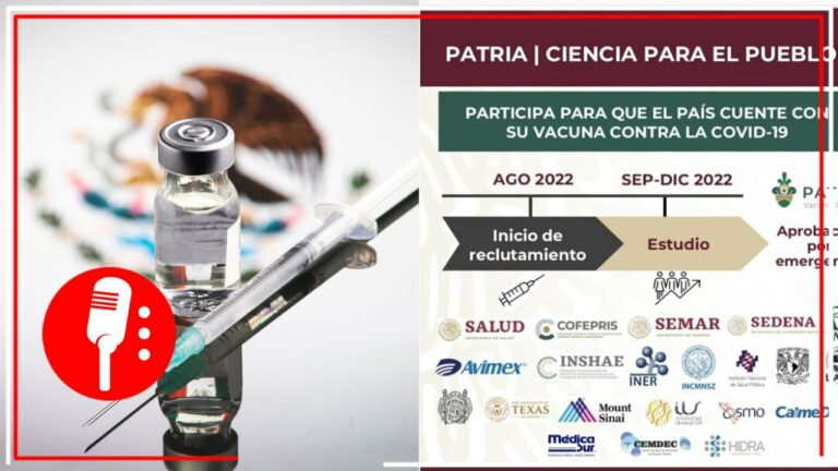 María Elena Álvarez-Buylla presenta informe de Conacyt y adelanta que vacuna Patria estaría lista para aplicarse como refuerzo este 2022