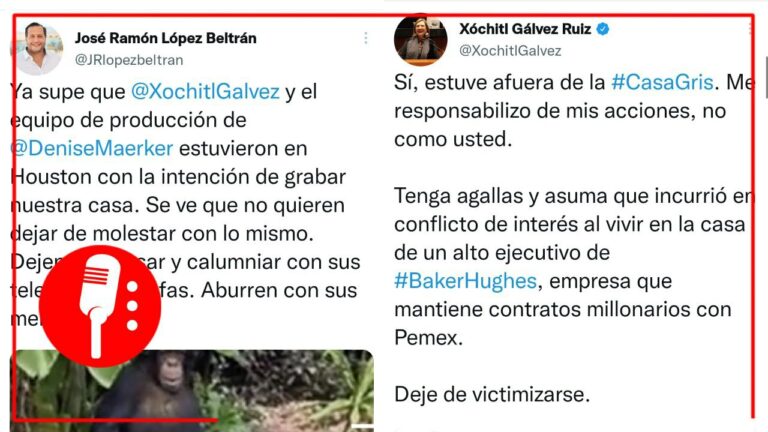 Hijo de AMLO acusa de Xóchilt Gálvez acudió Houston para grabar la casa donde vivió; la panista confirma el acoso