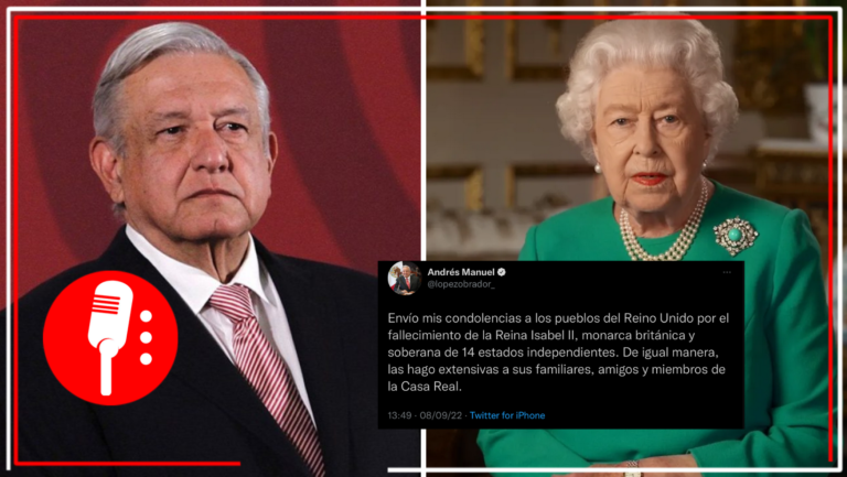 Andrés Manuel López Obrador envía condolencias a la familia real y amigos