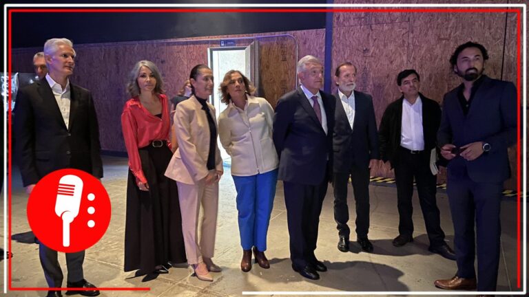 Encabezan AMLO y Claudia Sheinbaum celebración por los 30 años de Argos, productora de Epigmenio Ibarra