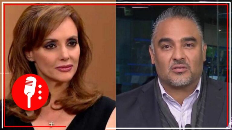 Lilly Téllez intenta provocar a Vicente Serrano y la revientan en redes sociales