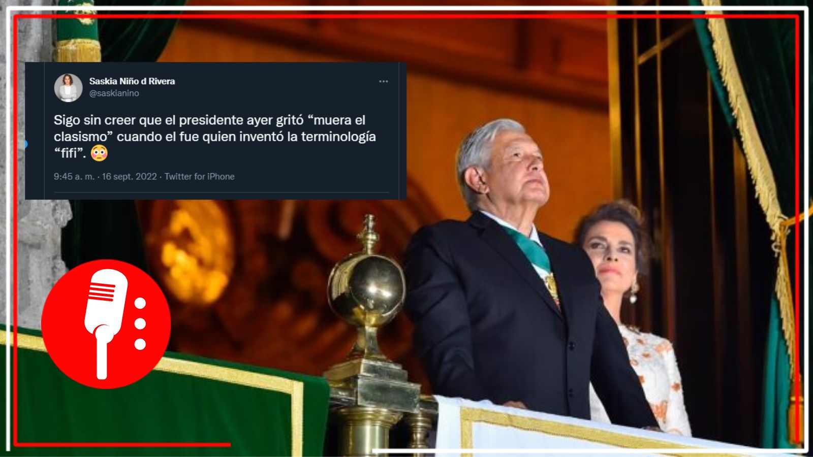 “No seas ignorante”: Desmienten a Saskia Niño de Rivera por asegurar que AMLO inventó la terminología “fifí”