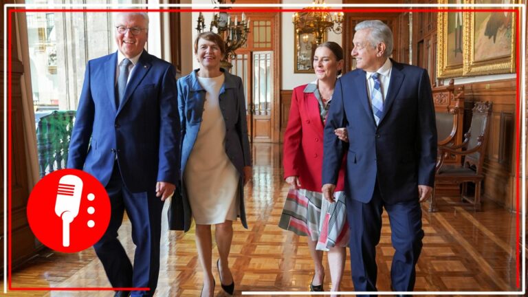 &#8220;Muy importante encuentro&#8221;: Se reúne AMLO con Frank-Walter Steinmeier, presidente de Alemania