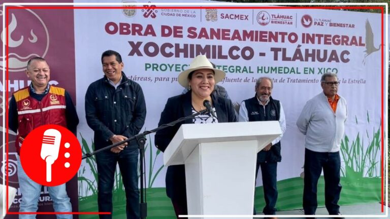 Alcaldía de Tláhuac presenta proyectos de desazolve y aprovechamiento acuífero