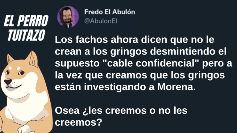 El Perro Tuitazo: ¿A quién le creemos? ¿A los fachos o al Embajador?