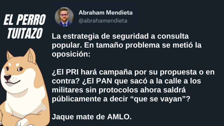El mejor Cartón del Día: Consulta de AMLO sobre FF.AA. pone en aprietos a la derecha