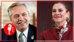 Presidente de Argentina recibe con ansias y emoción a la Doctora Beatriz Gutiérrez Müller