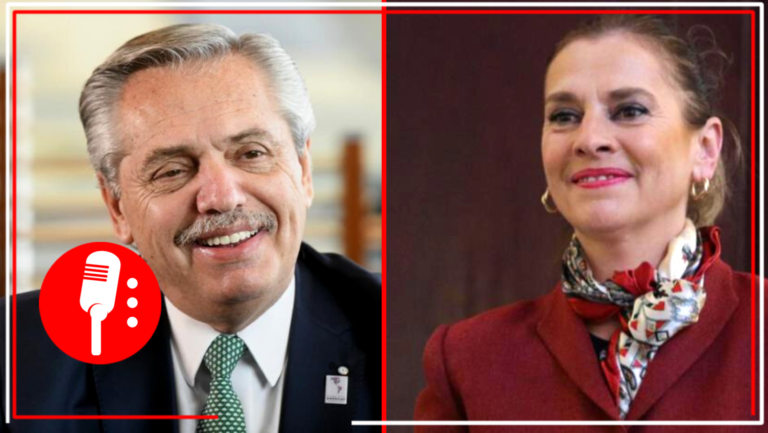 Presidente de Argentina recibe con ansias y emoción a la Doctora Beatriz Gutiérrez Müller