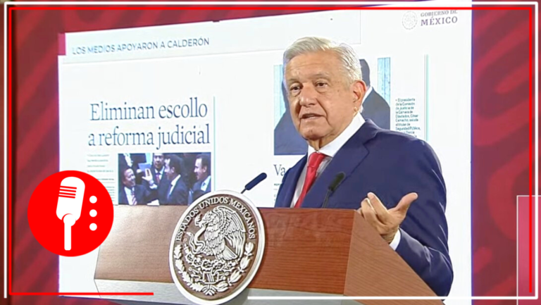 Andrés Manuel López Obrador expuso a César Camacho Quiroz por estar en contra de prisión preventiva oficiosa cuando en el pasado la apoyó