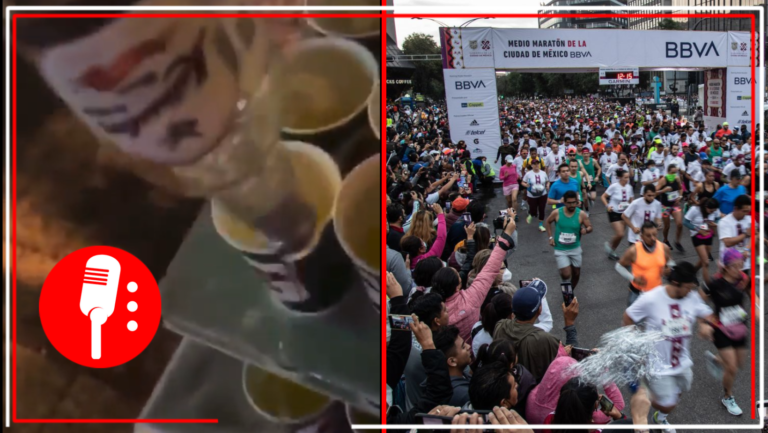 Identifican a quien puso alcohol en hidratación del Maratón en CDMX