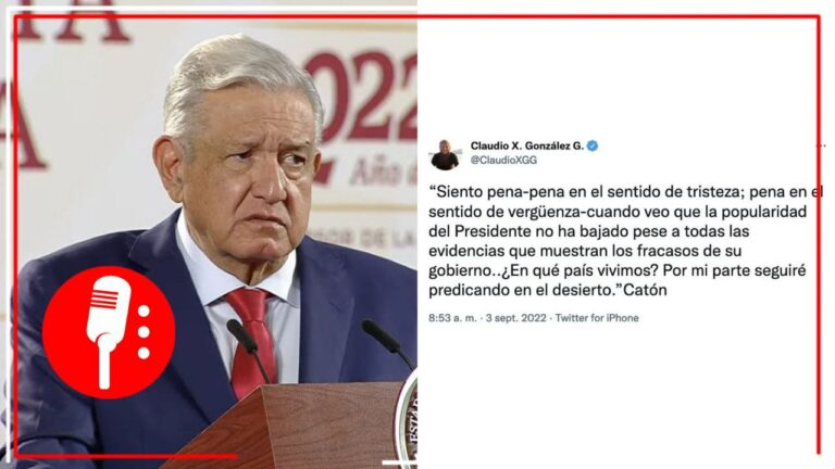 &#8220;Qué hable con la gente, con el pueblo, que vaya a una colonia popular&#8221;: invita AMLO al magnate Claudio X. González y a Fuentes Aguirre