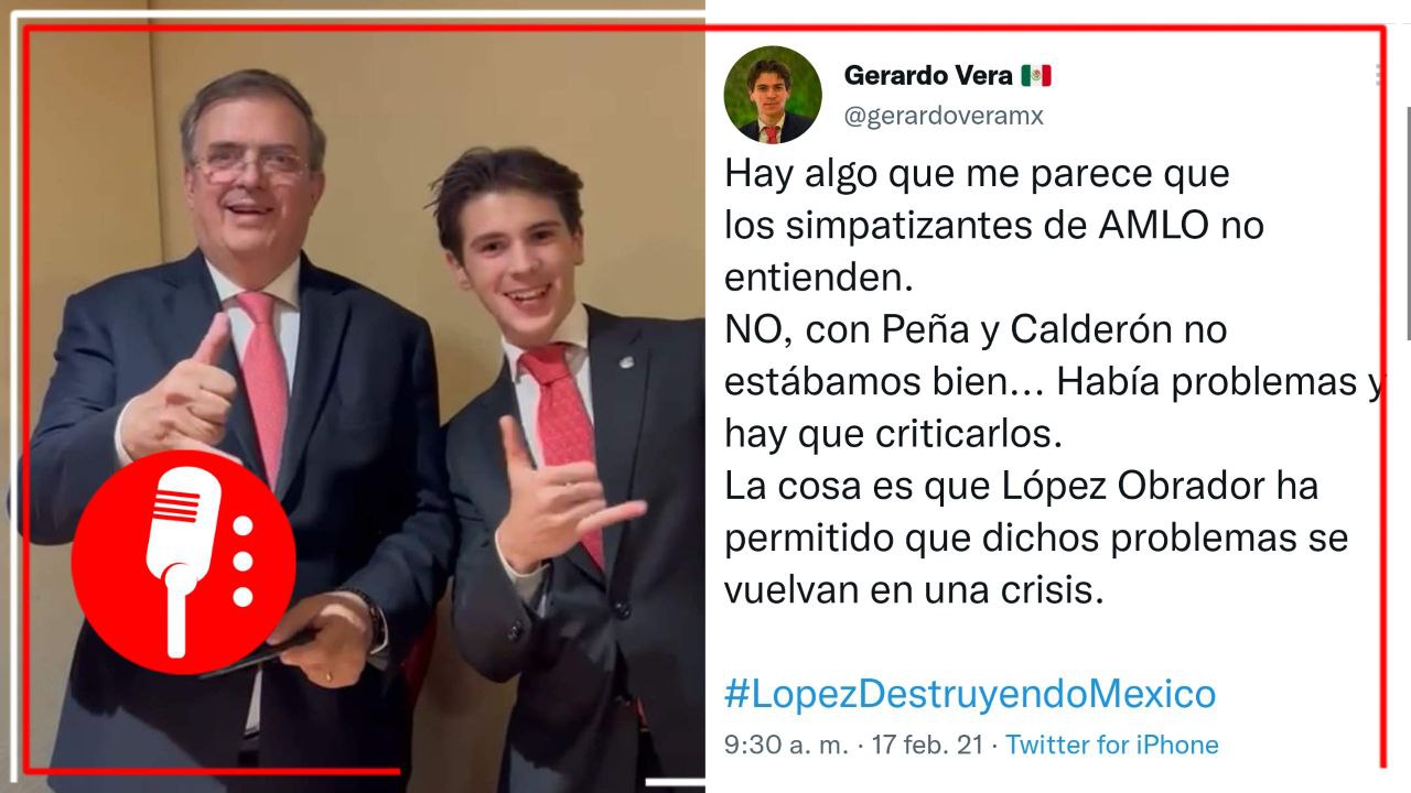 Tiktoker abiertamente anti AMLO se acerca a Marcelo Ebrard, quien aspira a ser candidato de Morena en 2024