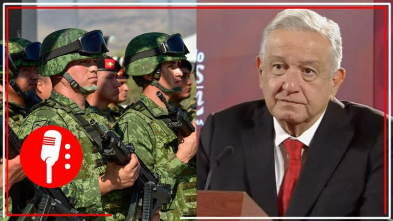 AMLO reitera apoyo para que Ejército ayude en la seguridad y tacha a los conservadores de hipócritas