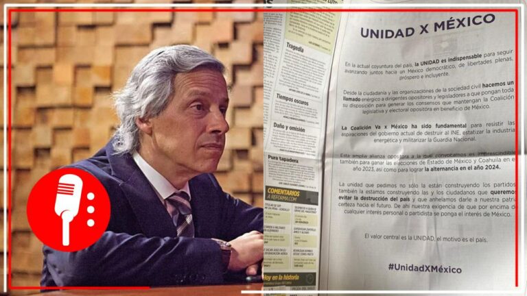 Tras el fracaso de Va por México, Claudio X. González reagrupa a sus ONG derechistas y emiten comunicado en el Reforma