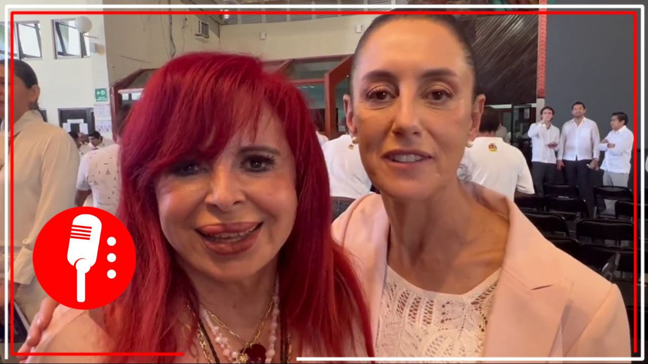 Claudia Sheinbaum y Layda Sansores acuden a toma de protesta de Mara Lezama; celebran que una mujer gobierne Quintana Roo
